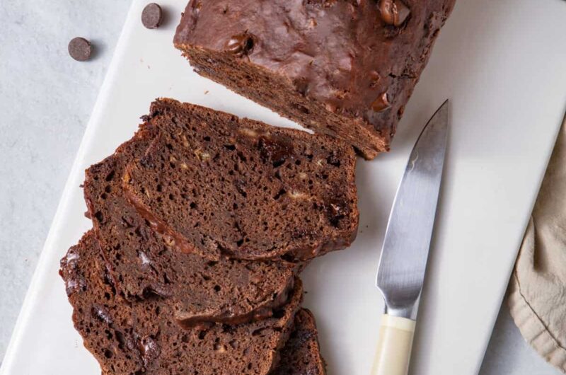 Moist Chocolate Chip Banana Bread (Better Than Bakery)