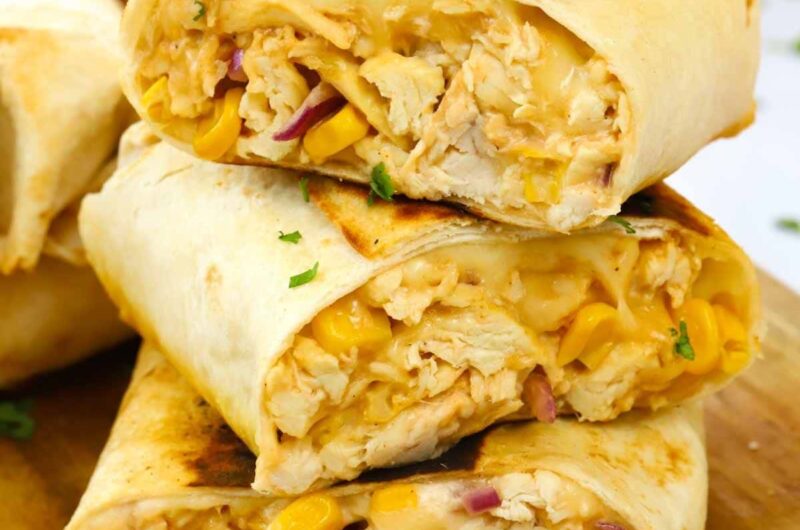 Easy Homemade Chicken Wrap for Weight Loss