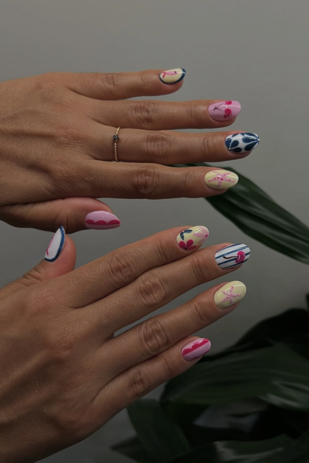 28 Short Summer Nails That Prove You Don’t Need Length to Look Cute