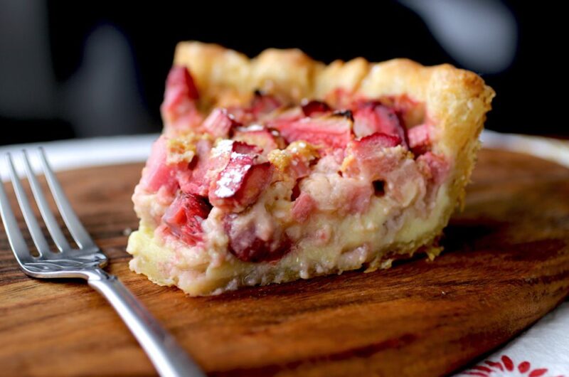 Rhubarb Custard Pie