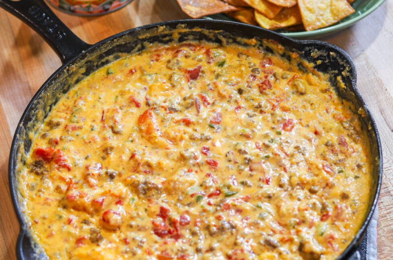Rotel Dip Recipe (3 Ingredients, Quick & Cheesy)