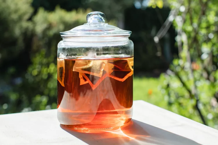 Homemade Sun Tea Recipe (3 Ingredients, Easy Summer Drink)