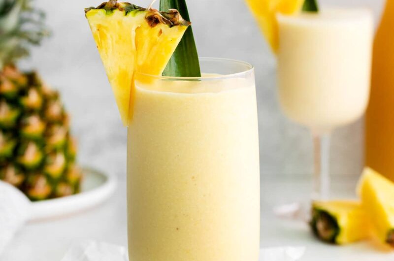 Virgin Pina Colada Recipe (Creamy, Healthy & No Alcohol)