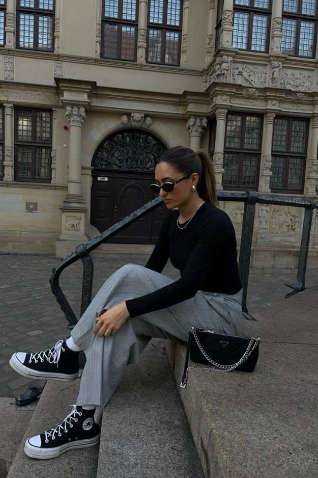 18 Converse Outfits You Can Wear on Repeat Without Getting Bored